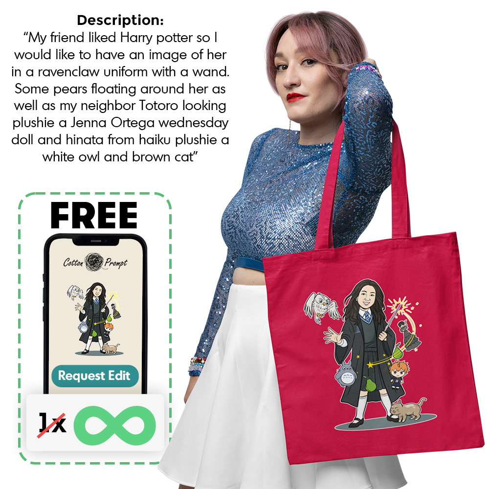 PromptTote™ - Custom Unisex Tote Bag