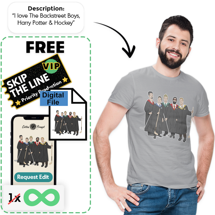 - PromptTee™ - Custom Unisex T-Shirt -
