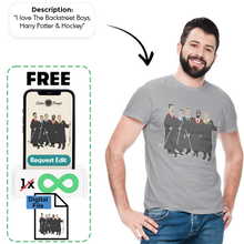 Load image into Gallery viewer, PromptTee™ - Custom Unisex T-Shirt -
