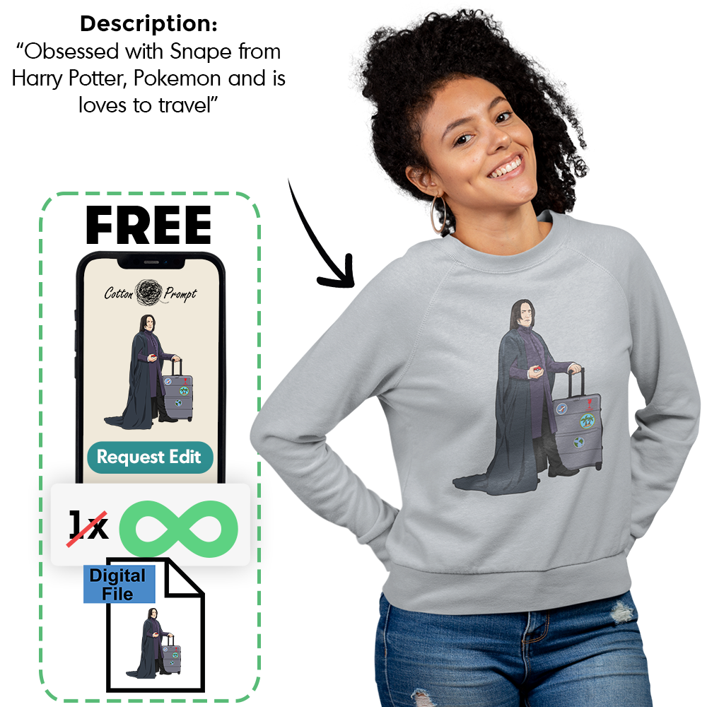 PromptSweatshirt™ - Custom Unisex Sweatshirt