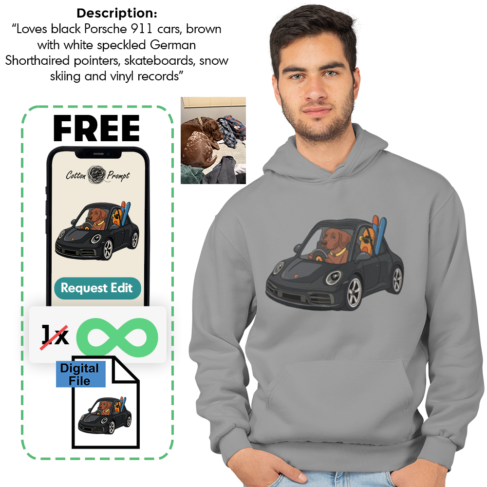 PromptHoodie™ - Custom Unisex Hoodie