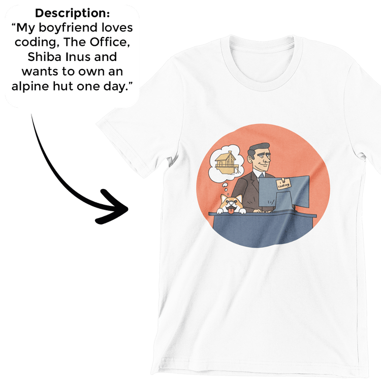 PromptPrint™ - Custom Unisex T-Shirt -