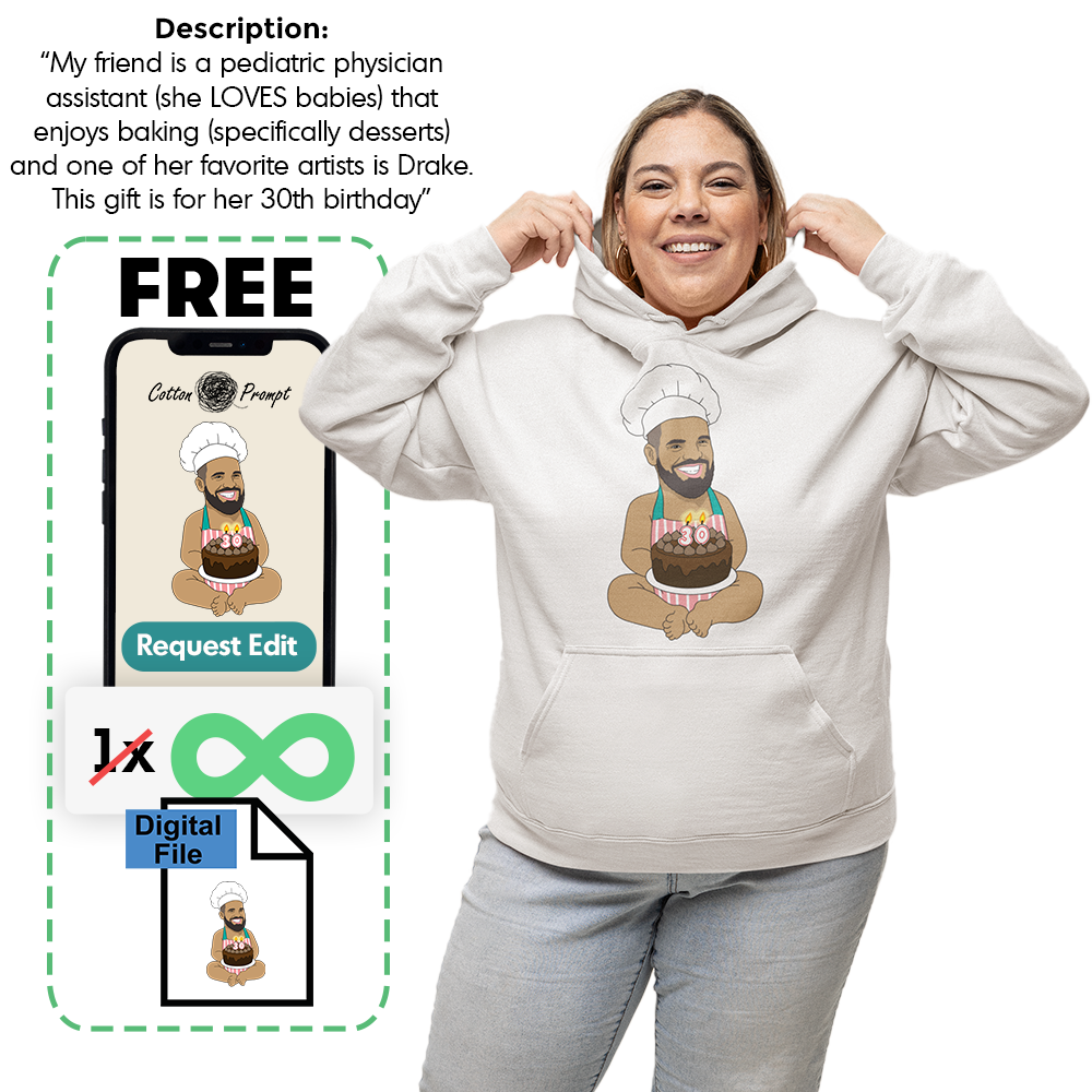 PromptHoodie™ - Custom Unisex Hoodie