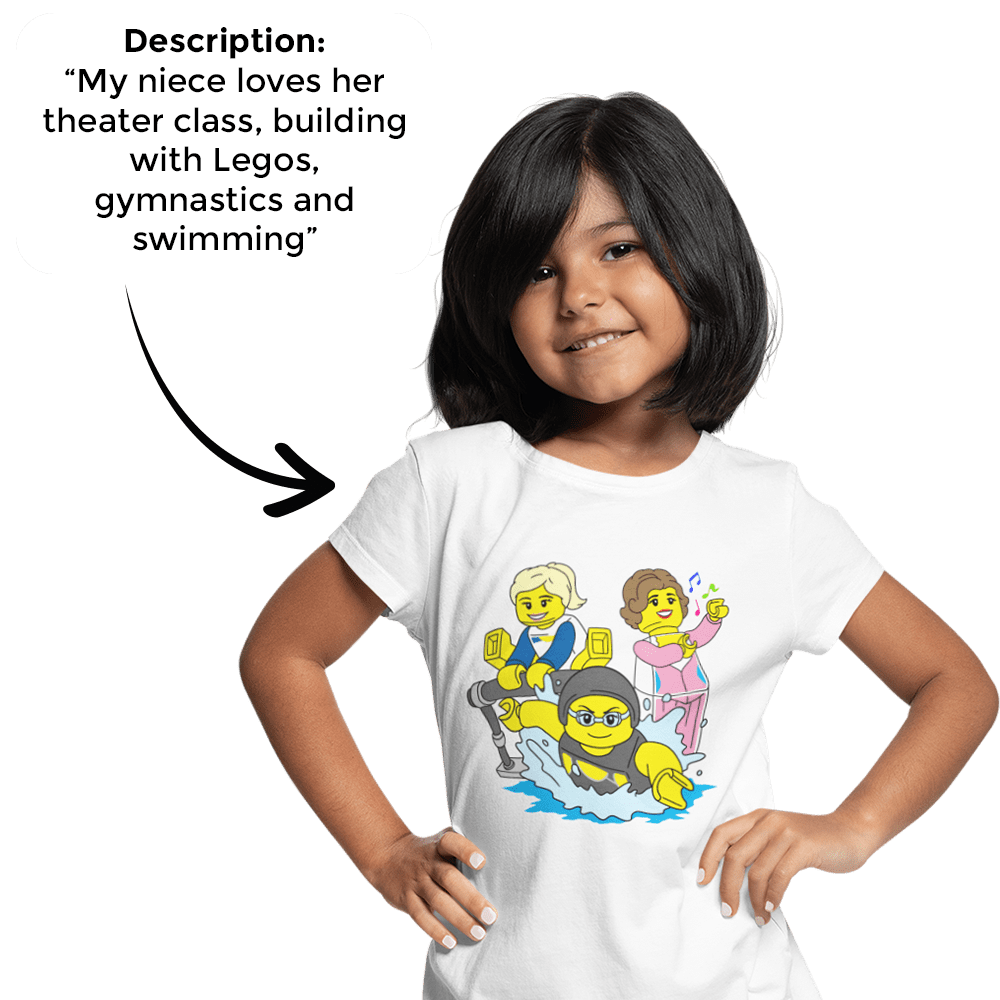 PromptKidsTee™ - Kids Custom Unisex T-shirt -