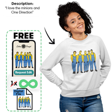 Load image into Gallery viewer, PromptSweatshirt™ - Custom Unisex Sweatshirt
