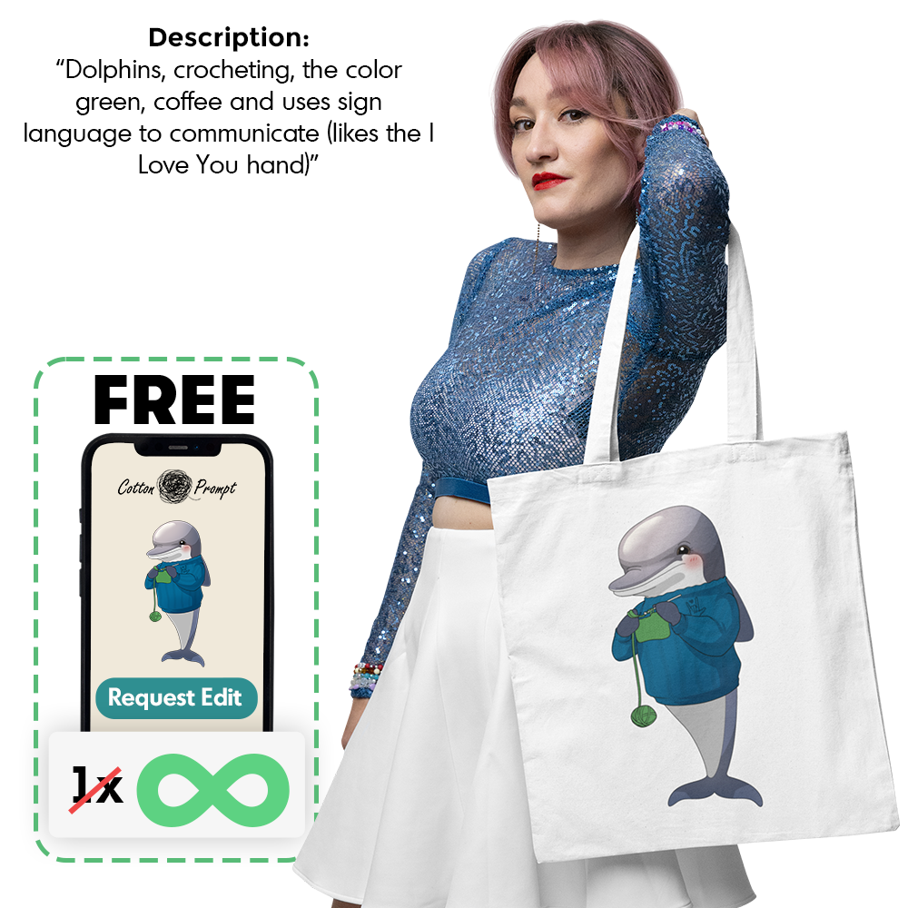 PromptTote™ - Custom Unisex Tote Bag