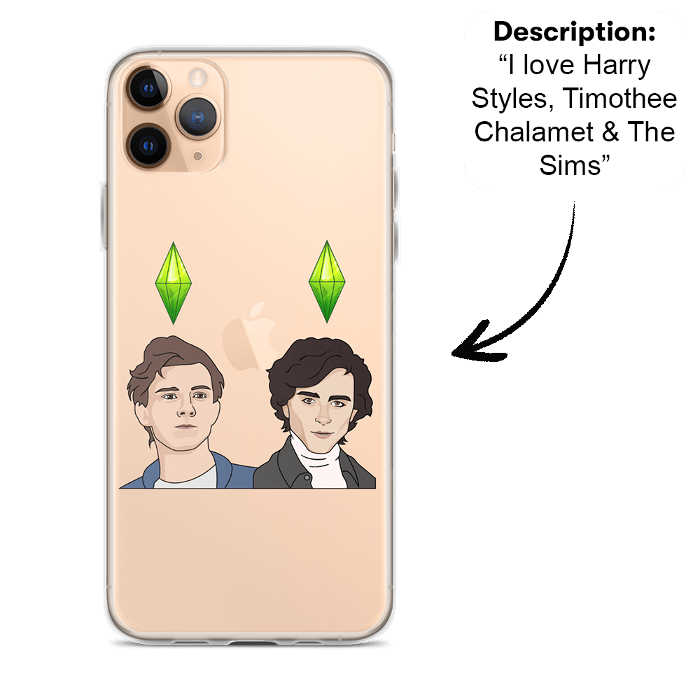 PromptCase™ - Custom Clear iPhone Case