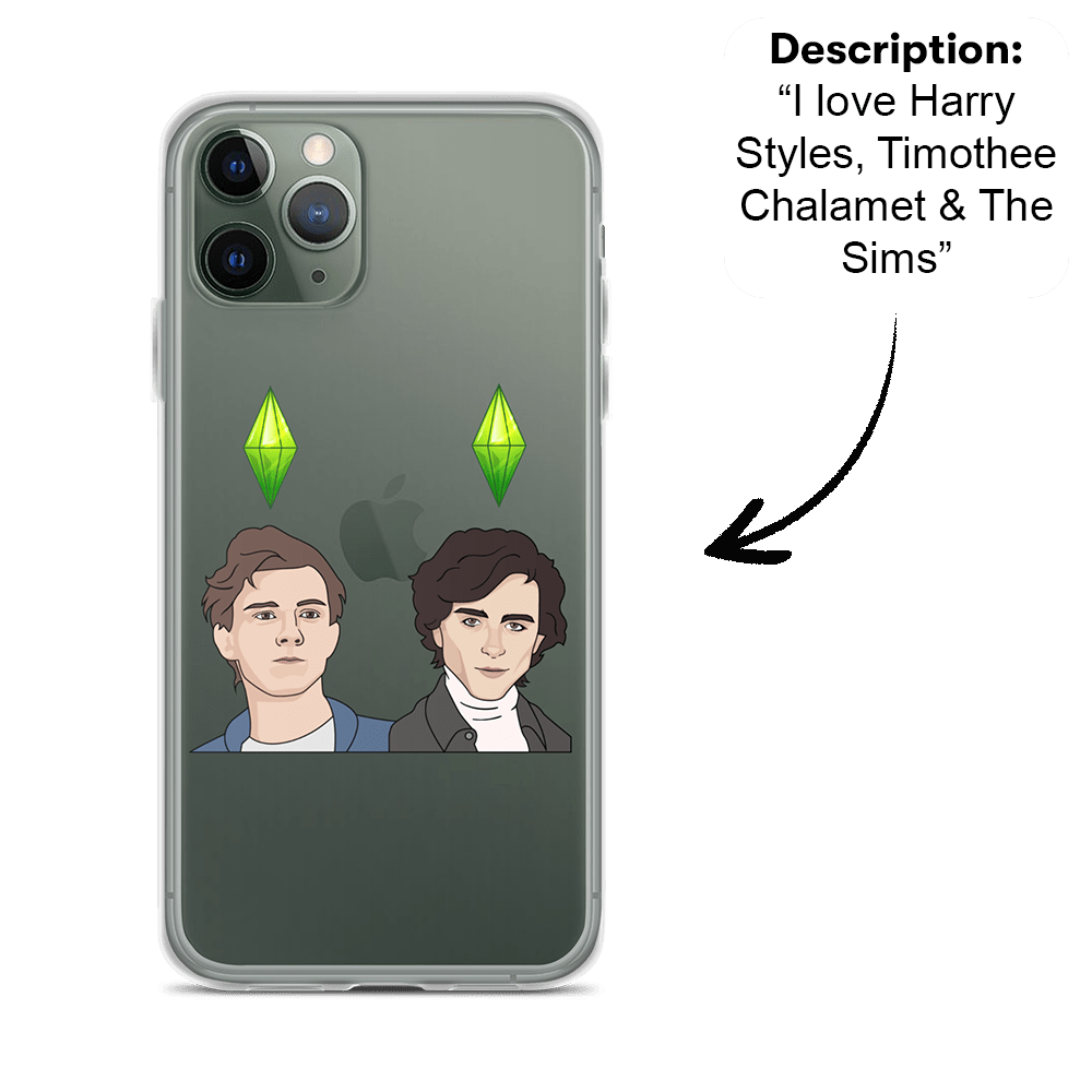PromptCase™ - Custom Clear iPhone Case