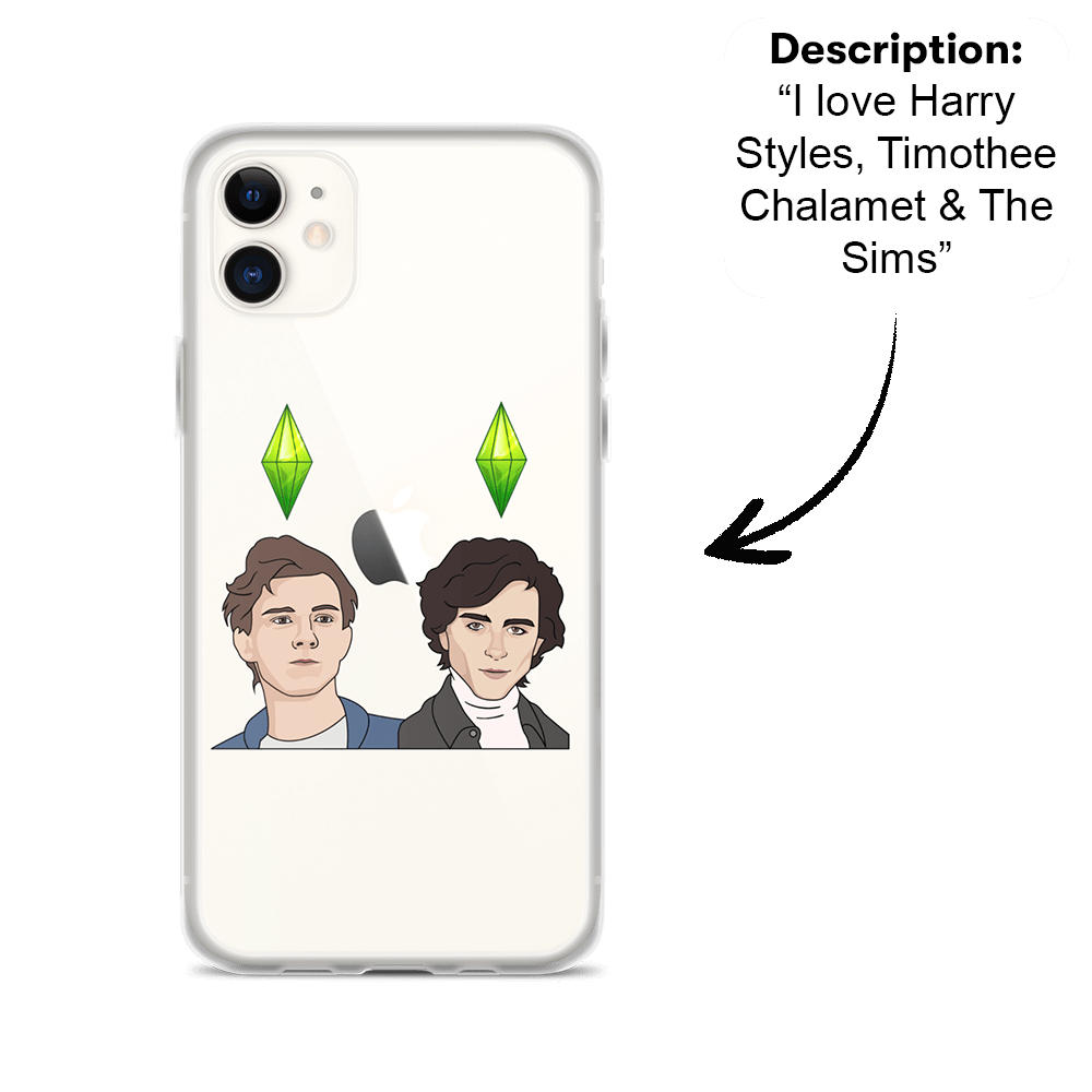 PromptCase™ - Custom Clear iPhone Case