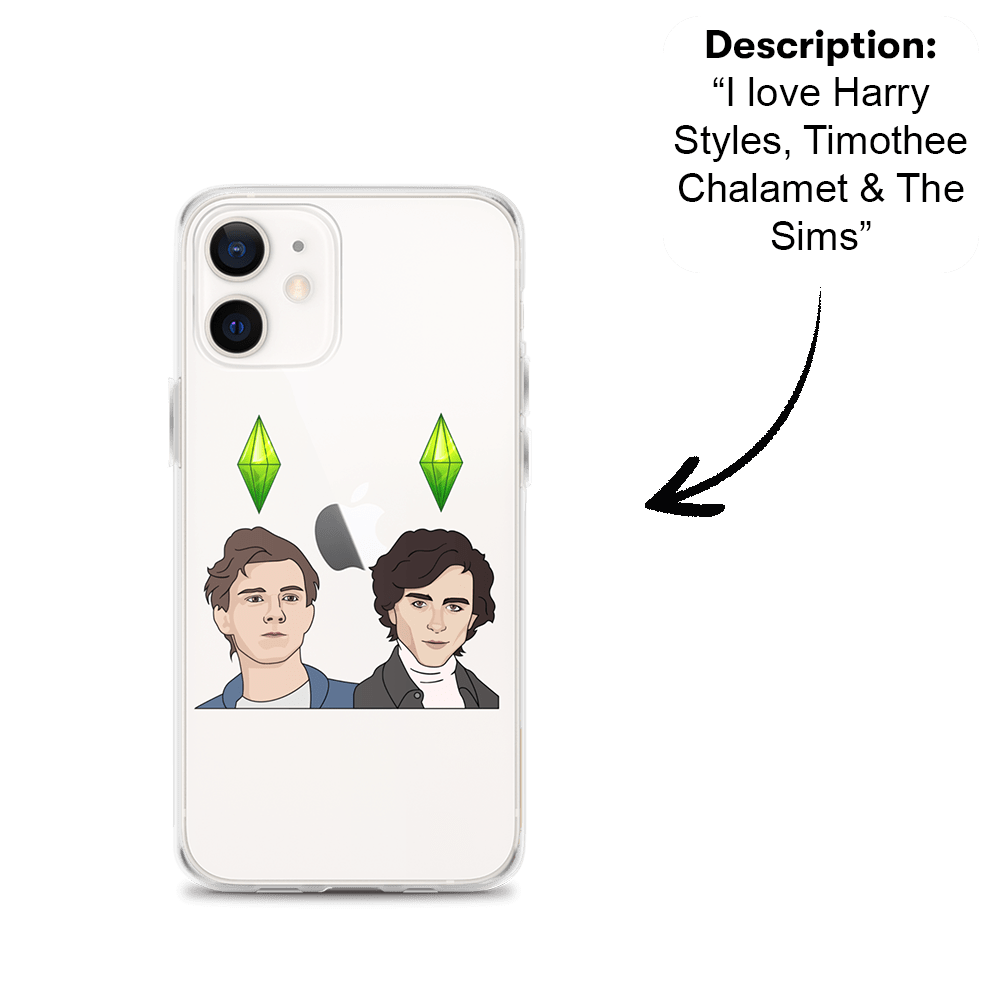 PromptCase™ - Custom Clear iPhone Case