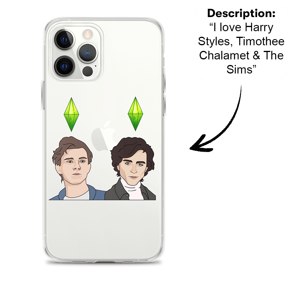 PromptCase™ - Custom Clear iPhone Case