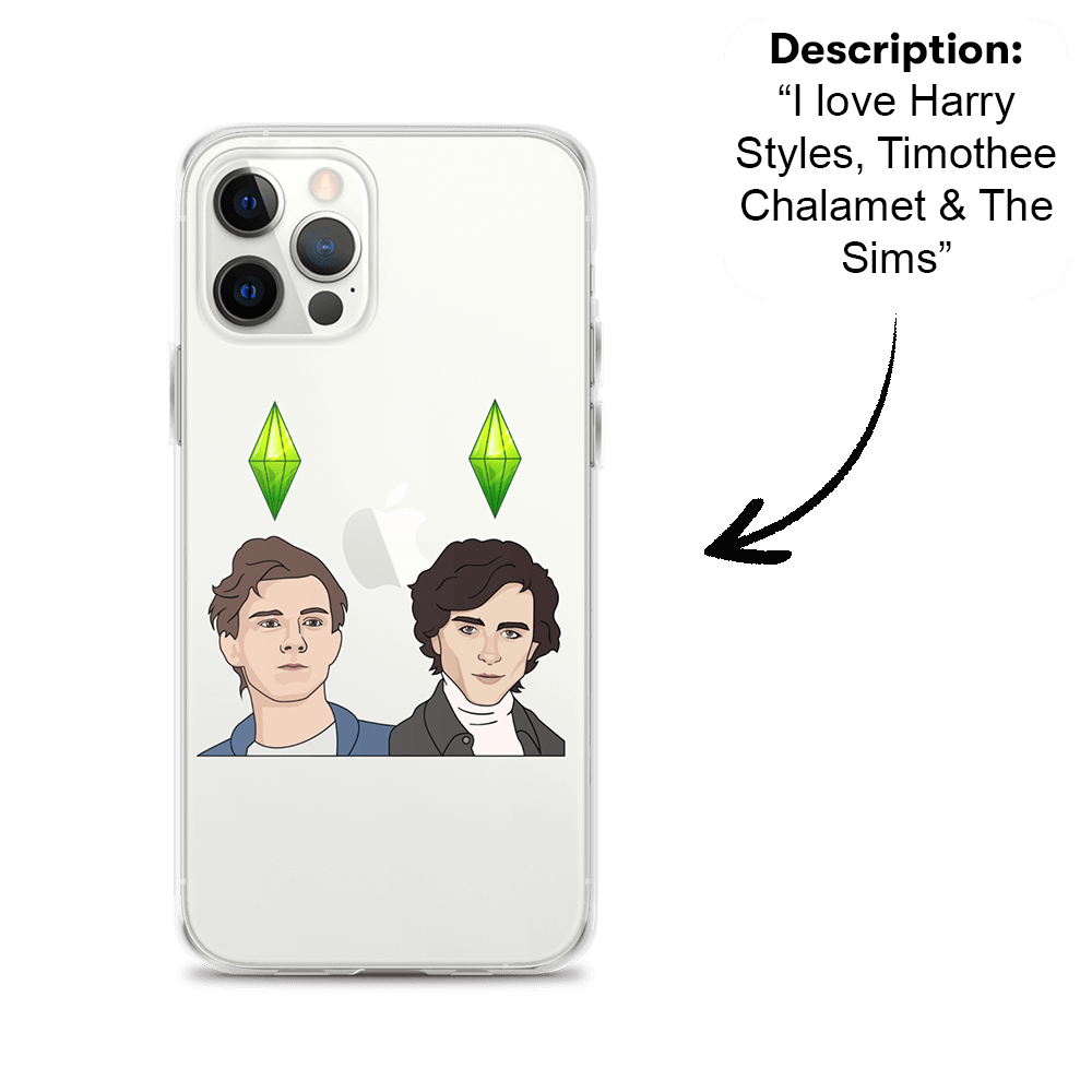 PromptCase™ - Custom Clear iPhone Case