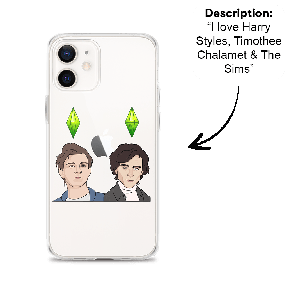 PromptCase™ - Custom Clear iPhone Case