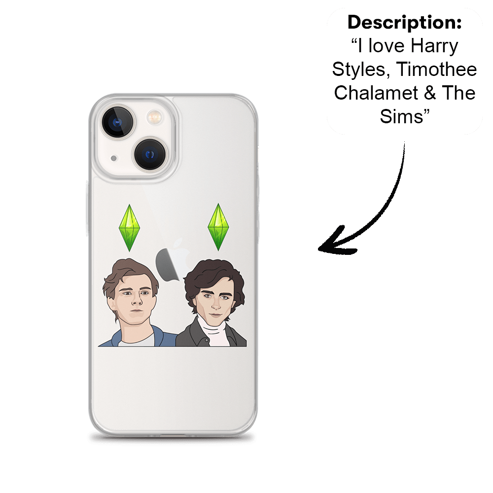 PromptCase™ - Custom Clear iPhone Case