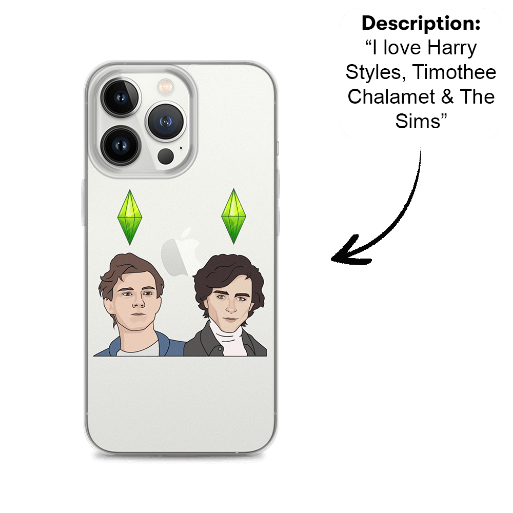 PromptCase™ - Custom Clear iPhone Case