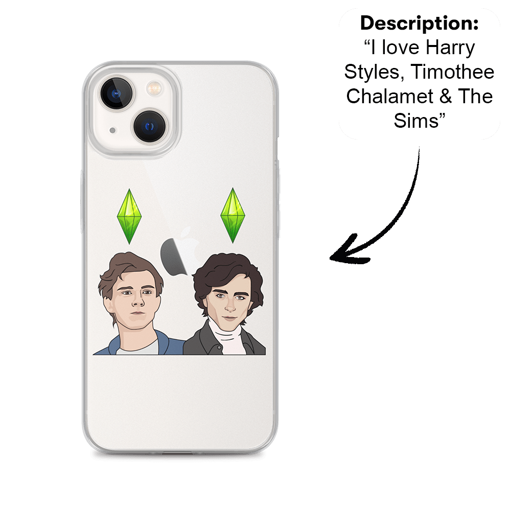 PromptCase™ - Custom Clear iPhone Case