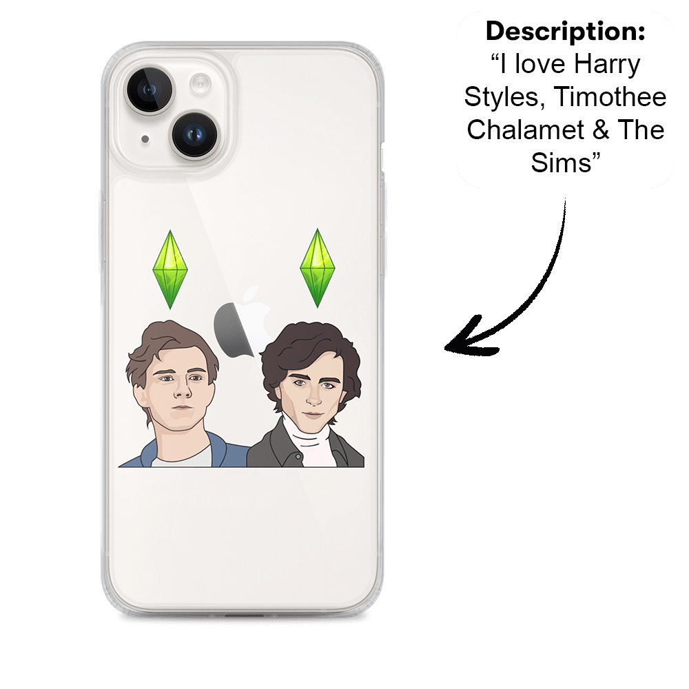 PromptCase™ - Custom Clear iPhone Case