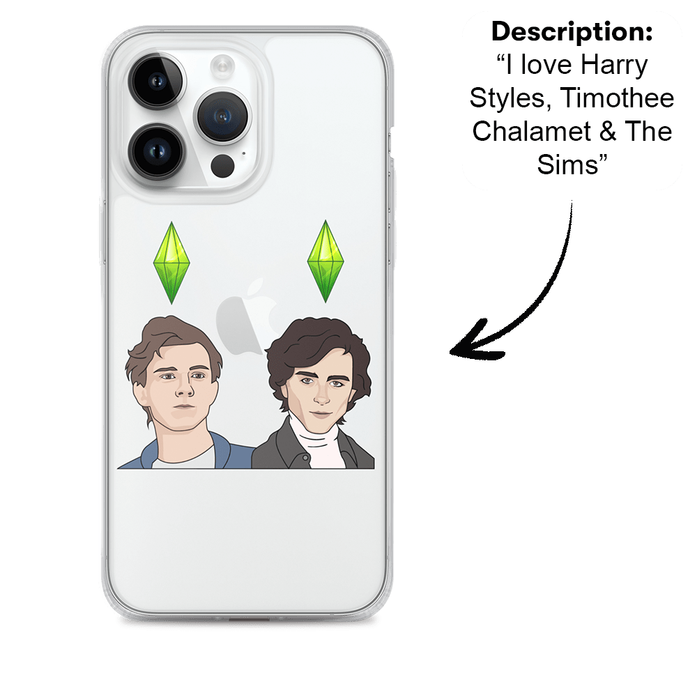 PromptCase™ - Custom Clear iPhone Case