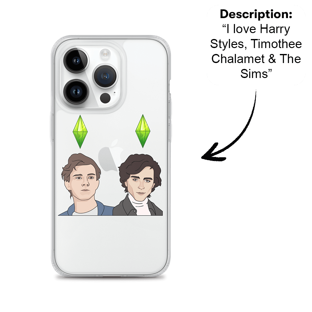 PromptCase™ - Custom Clear iPhone Case