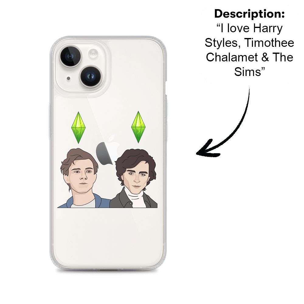 PromptCase™ - Custom Clear iPhone Case