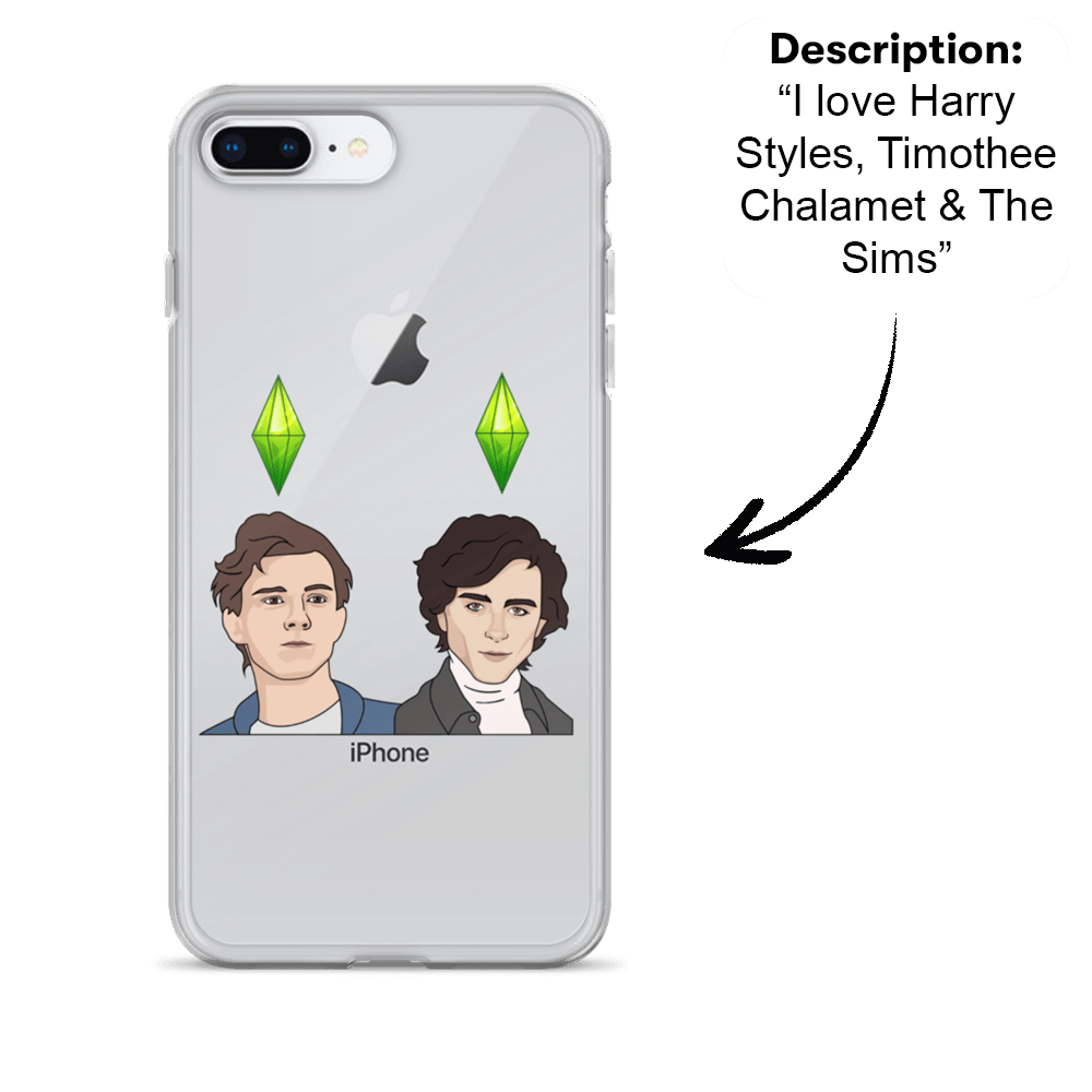 PromptCase™ - Custom Clear iPhone Case