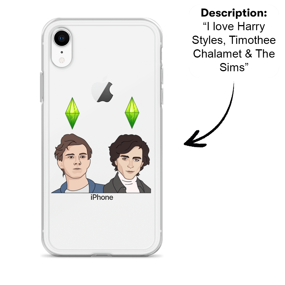 PromptCase™ - Custom Clear iPhone Case