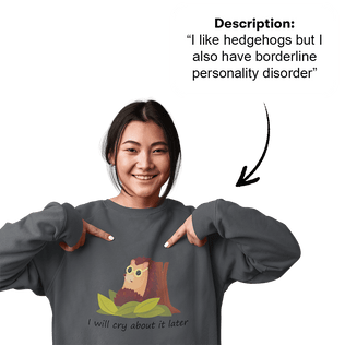 PromptSweatshirt™ - Custom Unisex Sweatshirt