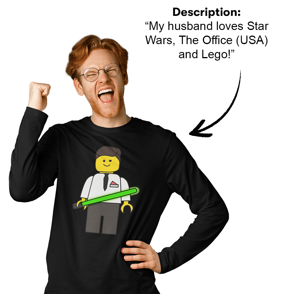 PromptLongSleeve™ - Custom Unisex Long Sleeve T-shirt