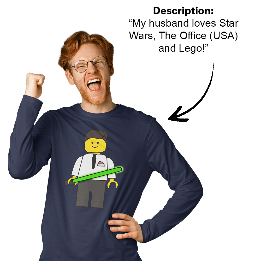 PromptLongSleeve™ - Custom Unisex Long Sleeve T-shirt