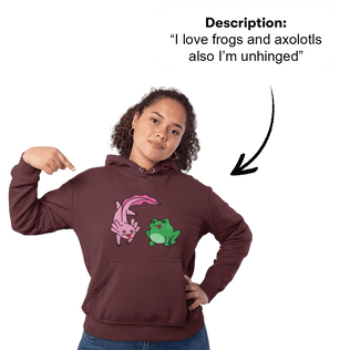 PromptHoodie™ - Custom Unisex Hoodie