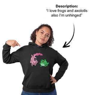 PromptHoodie™ - Custom Unisex Hoodie