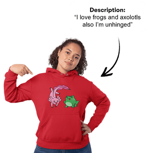 PromptHoodie™ - Custom Unisex Hoodie