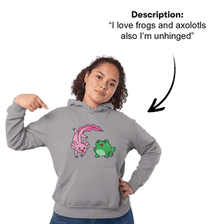 PromptHoodie™ - Custom Unisex Hoodie
