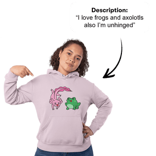 PromptHoodie™ - Custom Unisex Hoodie