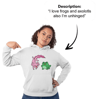 PromptHoodie™ - Custom Unisex Hoodie
