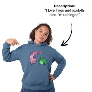 PromptHoodie™ - Custom Unisex Hoodie