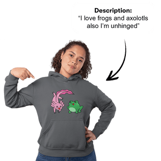 PromptHoodie™ - Custom Unisex Hoodie