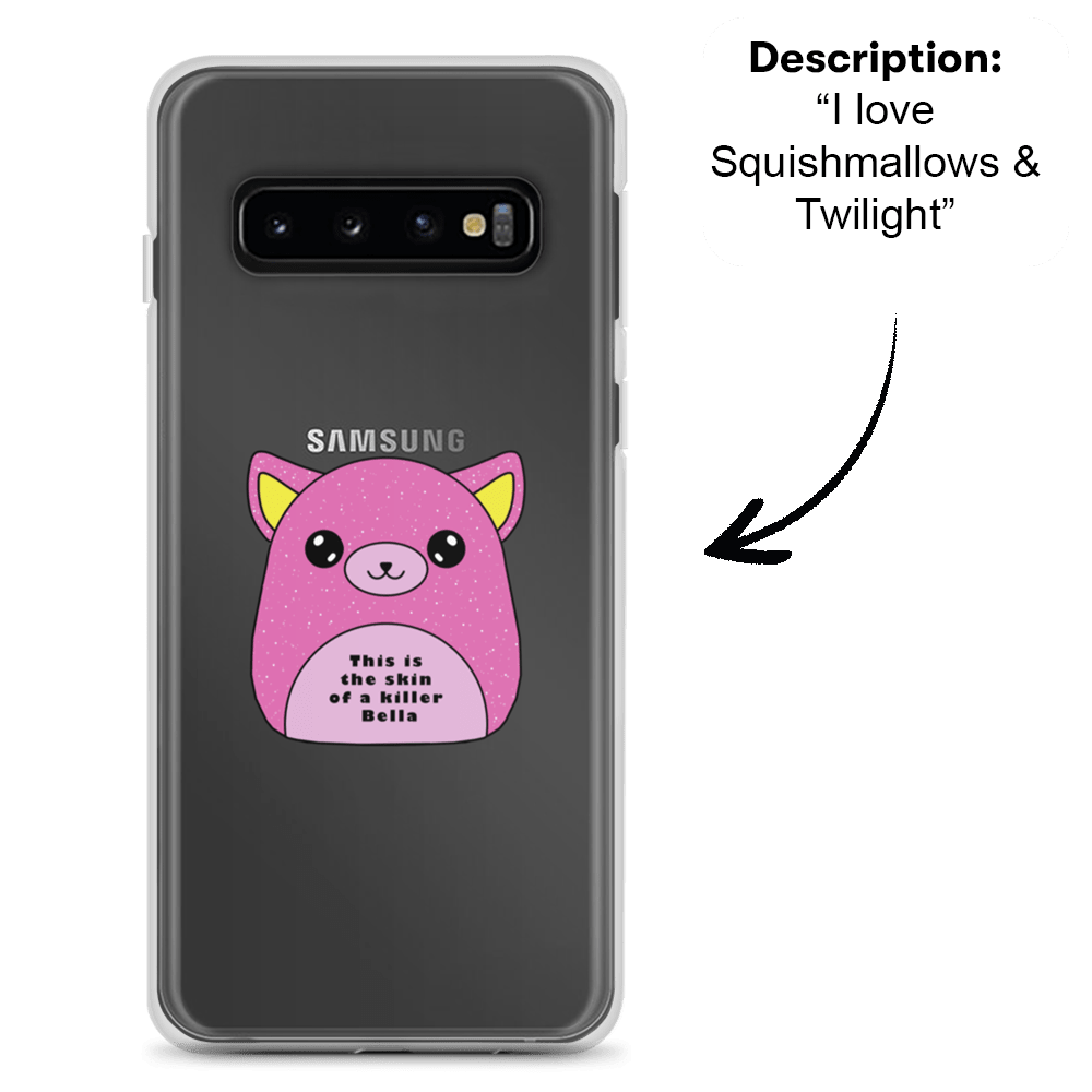 PromptCase™ - Custom Clear Samsung Case