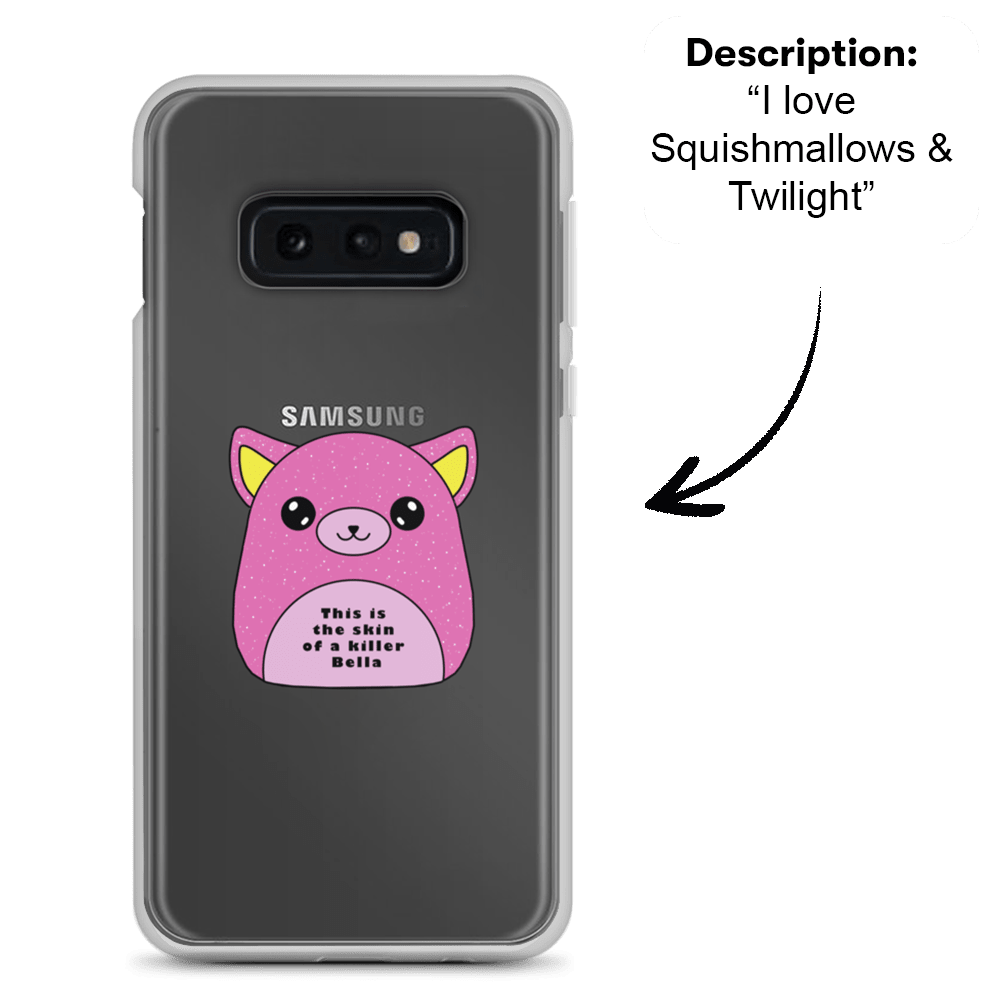 PromptCase™ - Custom Clear Samsung Case