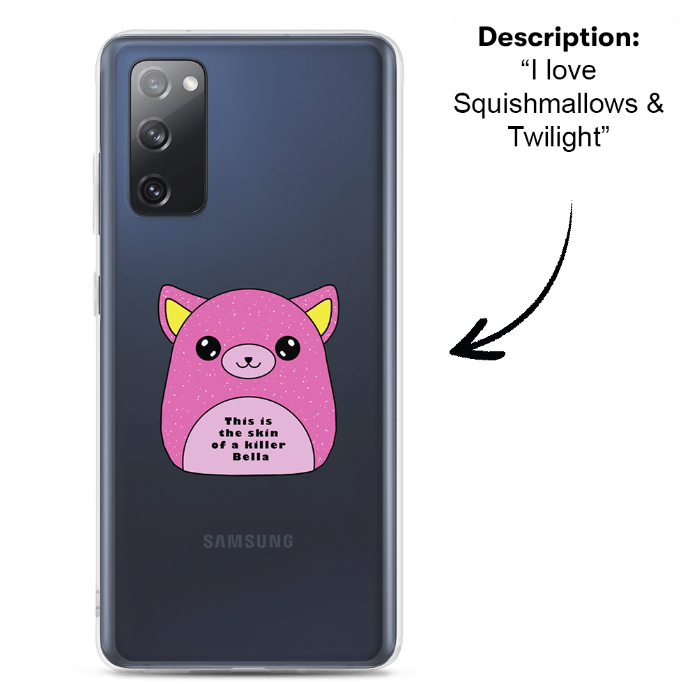 PromptCase™ - Custom Clear Samsung Case
