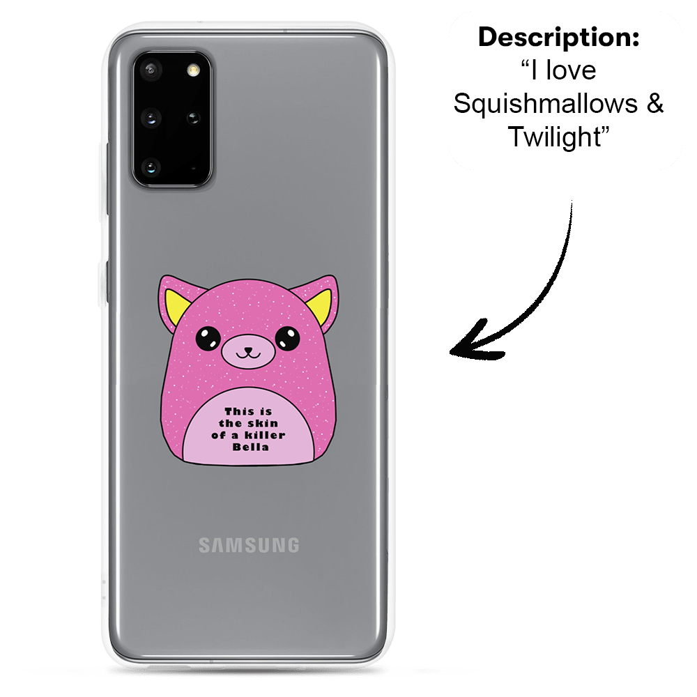 PromptCase™ - Custom Clear Samsung Case