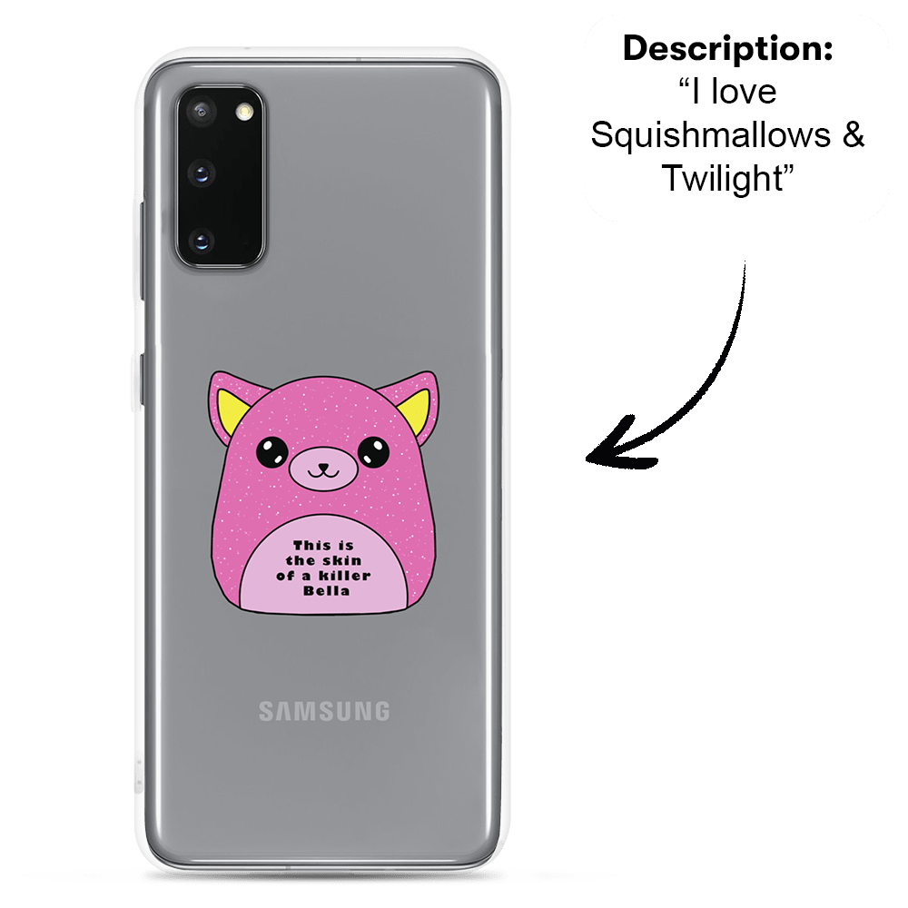 PromptCase™ - Custom Clear Samsung Case