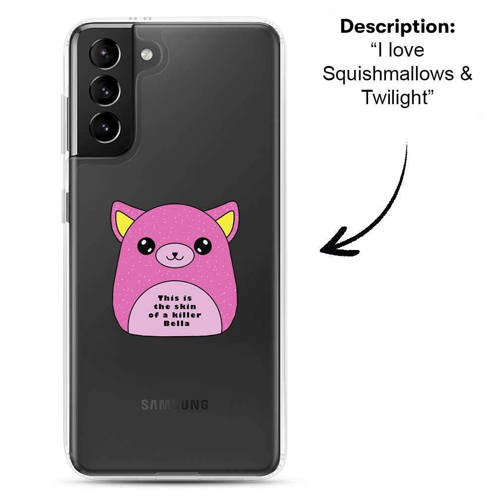 PromptCase™ - Custom Clear Samsung Case