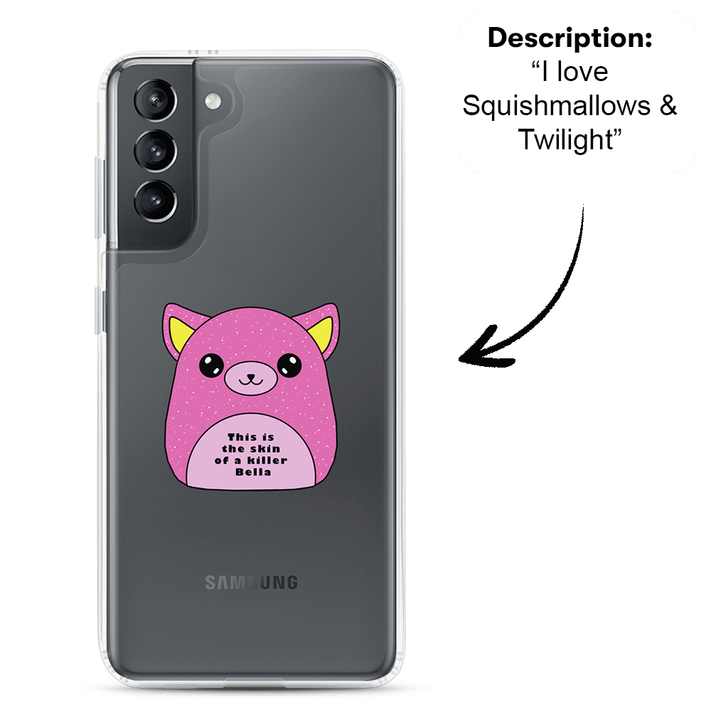 PromptCase™ - Custom Clear Samsung Case