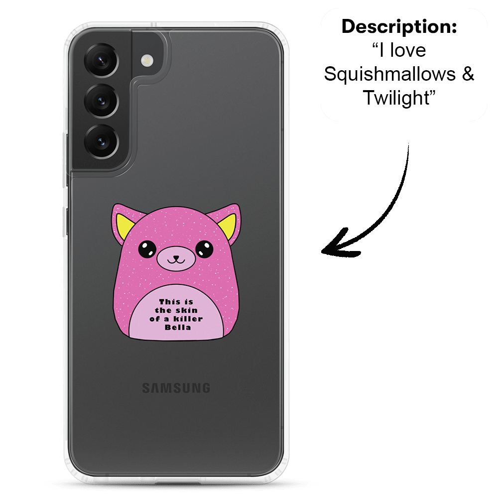 PromptCase™ - Custom Clear Samsung Case