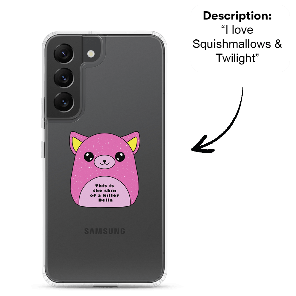 PromptCase™ - Custom Clear Samsung Case