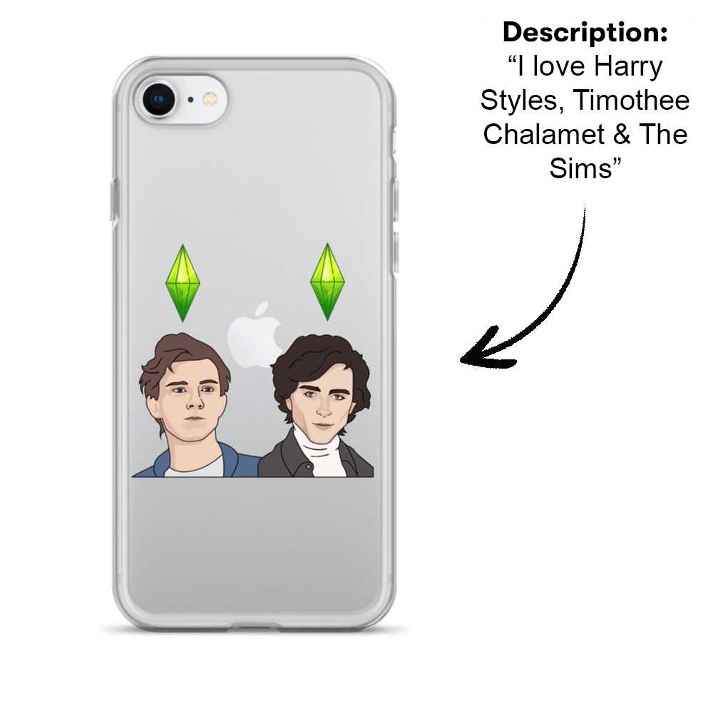PromptCase™ - Custom Clear iPhone Case