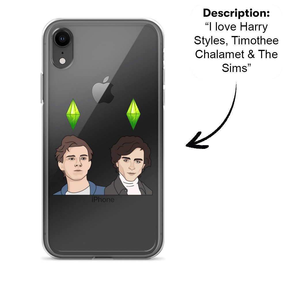 PromptCase™ - Custom Clear iPhone Case