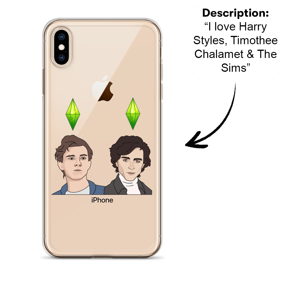 PromptCase™ - Custom Clear iPhone Case