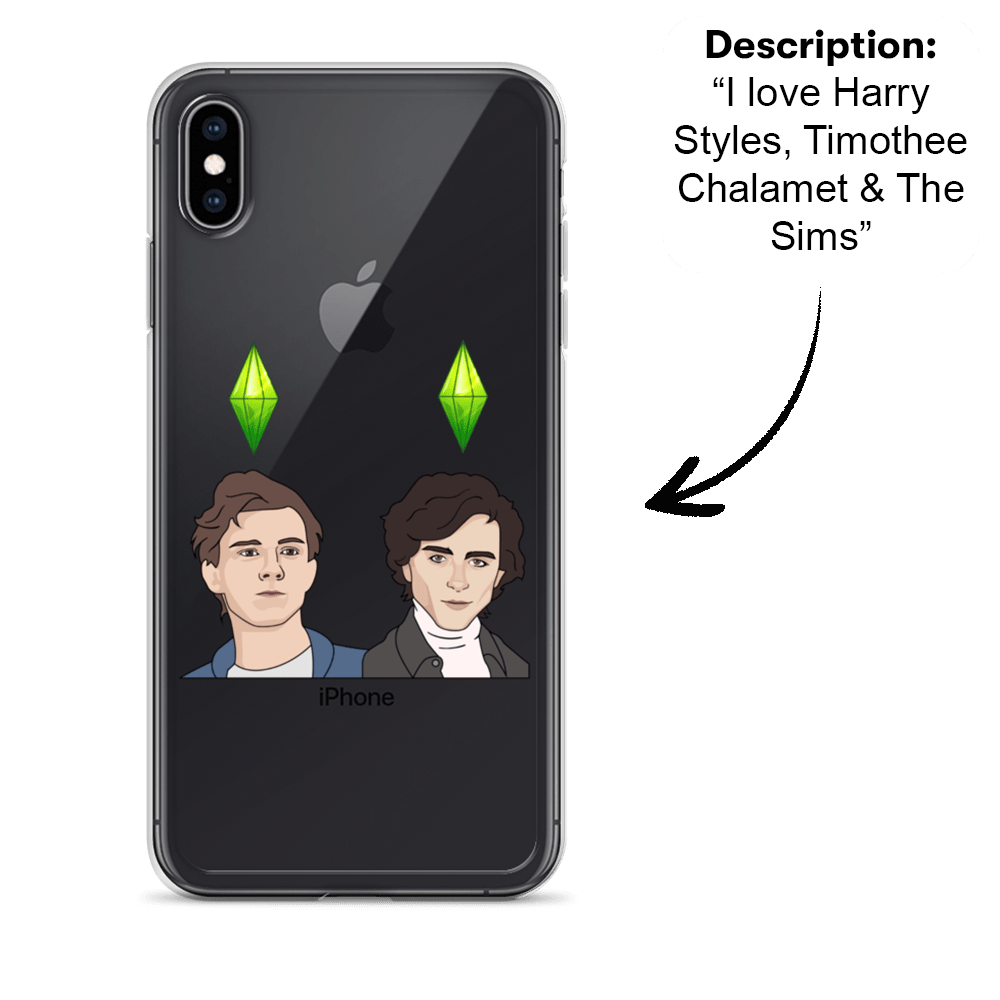 PromptCase™ - Custom Clear iPhone Case